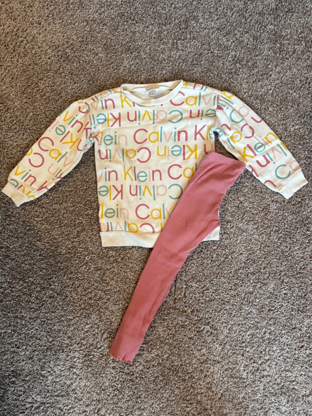 Calvin Klein Kids matching set